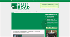 Desktop Screenshot of greenroad.be